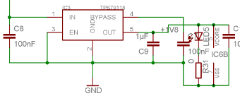 Schaltplan TPS79118